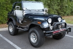 Jeep front without top