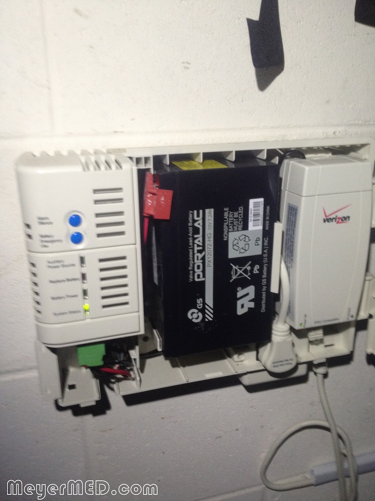 replace battery verizon fios box