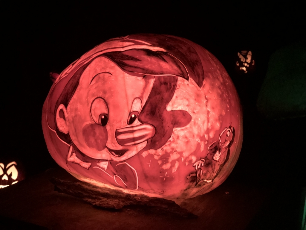 Pinocchio pumpkin